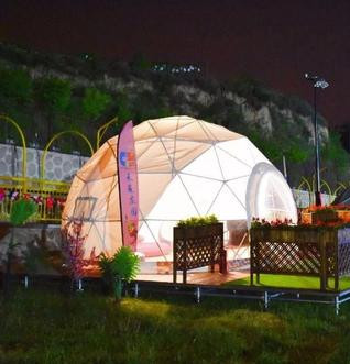 荆州河南球形帐篷-室外浪漫乐园